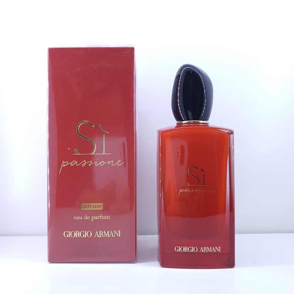 Giorgio Armani Si passione intense 100 ml. *กล่องซีล* (Siแดงอินเท้น)