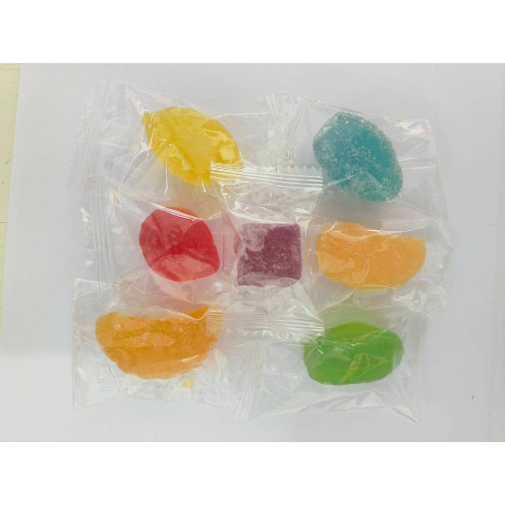 เยลลี่จัมโบ้ รสผลไม้ 7รสชาติ ขนาด 1,000กรัม หอม หวาน อร่อย