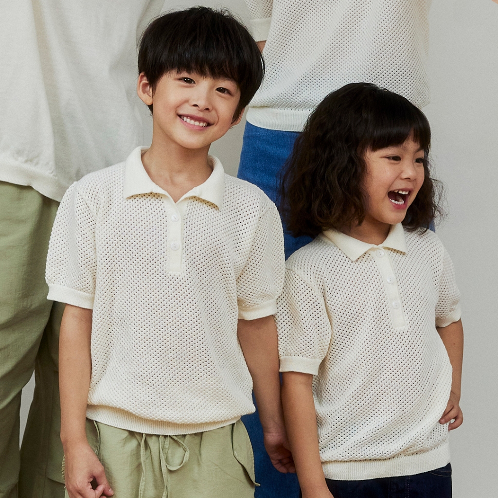 maison KEEPS Kids | Kiko Knitted Tops | Unisex | เสื้อเด็ก โปโลไหมพรม | มีให้เลือก 3 Size