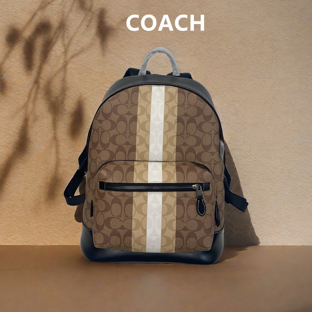 COACH ใหม่🔥ระเบิดกล้องกระเป๋า  กระเป๋าเป้ Coach New CQ629 West