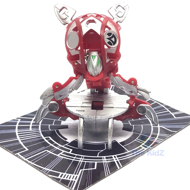 บาคุกัน Bakugan Pyrus Krowll Mechtanium Surge Spin Master/Sega Toys VHTF Rare (metal base)