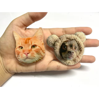 Griptok handmade กริ๊บต๊อกไดคัทสั่งทำ (ฐานสีขาวกาว3m)