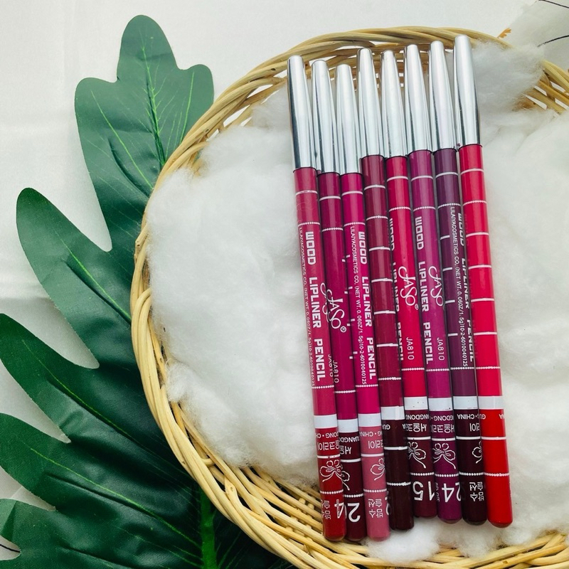 💋 ดินสอเขียนขอบปาก JASO | wood lipliner pencil