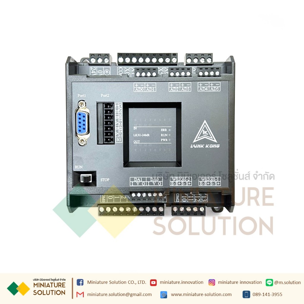 FX3U-24MR PLC LK3U-24MR-4AD-2DA (MI-LK3U-24MR)