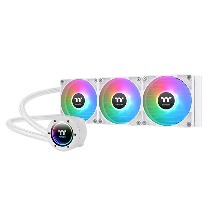 THERMALTAKE TH360 V2 ARGB Sync All-In-One Liquid Cooler - Snow Edition (CL-W365-PL12SW-A)