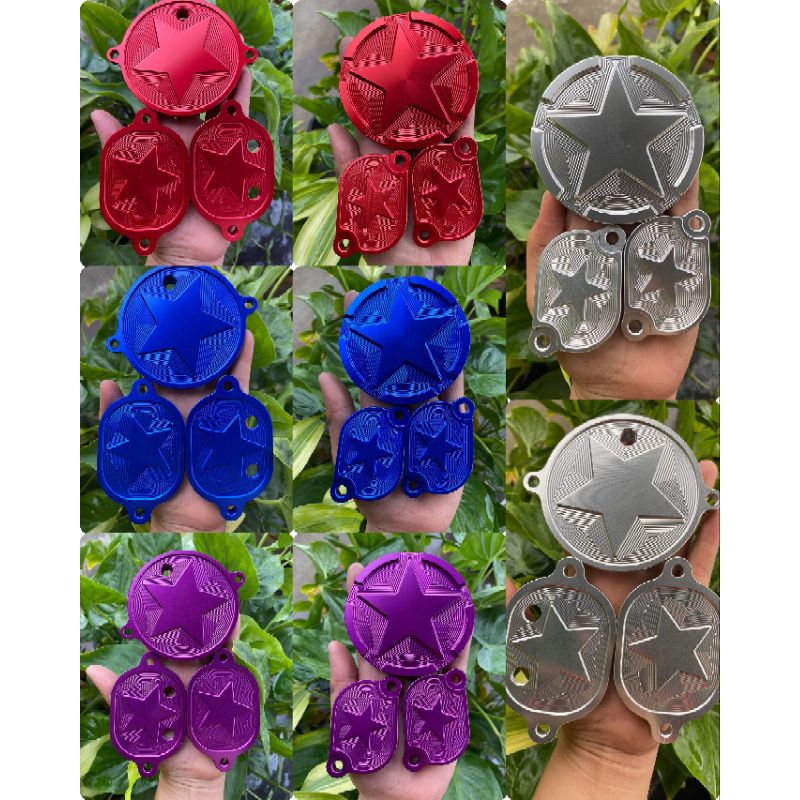 ฝาวาล์ว ฝาครอบวาล์ว ฝาวาล์วแต่ง ใส่ w125s w125r w125iบังลม มีหลายสี มีทั้ง2วาล์ว และ 4วาล์ว