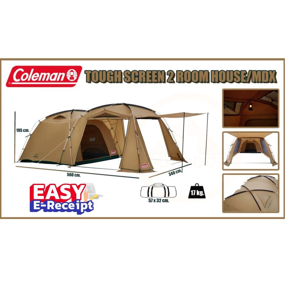 Coleman Tough Screen 2 Room House /MDX asia 2000038139