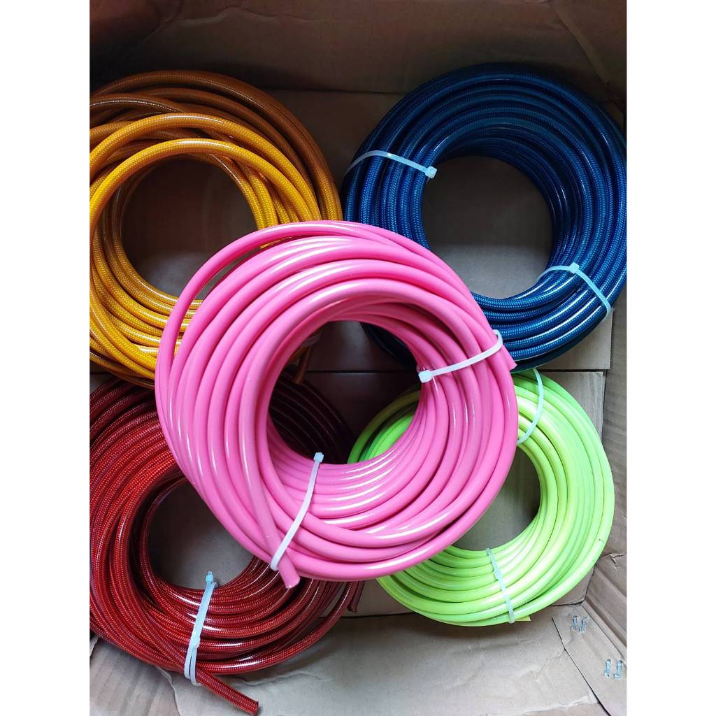 สินค้ามาใหม่ ลดราคาอยู่ (ตัดแบ่งขายเป็นฟุต) สายถักเบรคAN3 สายถัก AN3 PTFE คุณภาพสูงราคาไม่แรง หรือยา