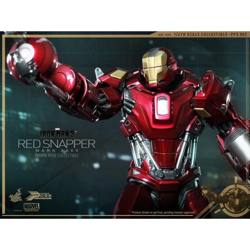 HOT TOYS PPS 2 IRON MAN 3 – RED SNAPPER MARK XXXV (มือสอง)