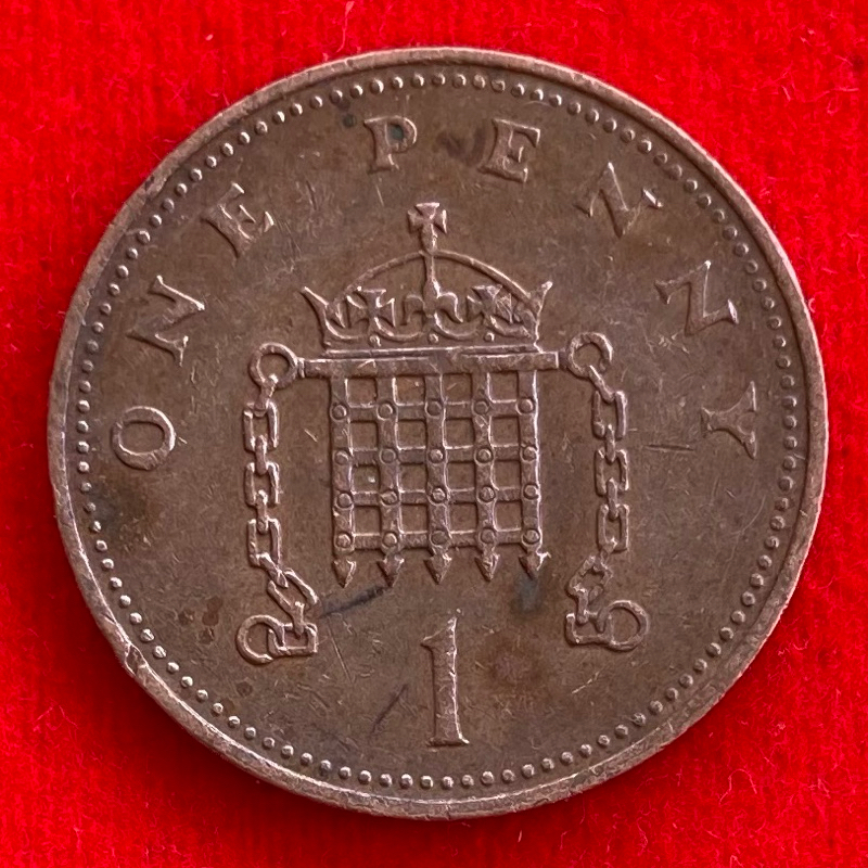 🇬🇧 เหรียญอังกฤษ​​ United Kingdom 1 penny ปี 1993 เหรียญต่างประเทศ