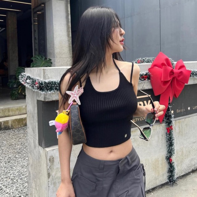 MELT.INMOMENTS TOAST Top เสื้อไหมพรมผูกคอ (ซื้อผ่าน Shopee Video ลด 30%) - รูปที่ 5