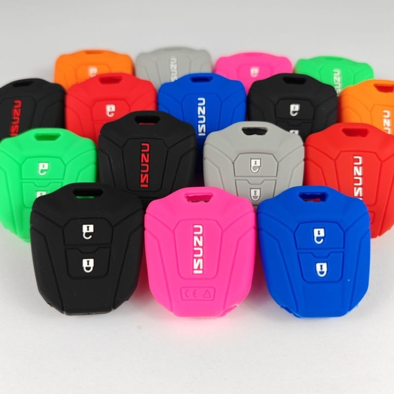 ซิลิโคนกุญแจ รถยนต์ ISUZU D-max 2020-2025  All New D-max1.9-3.0 อีซูซุ ดีแม็ก เคสรีโมท เคสกุญแจ