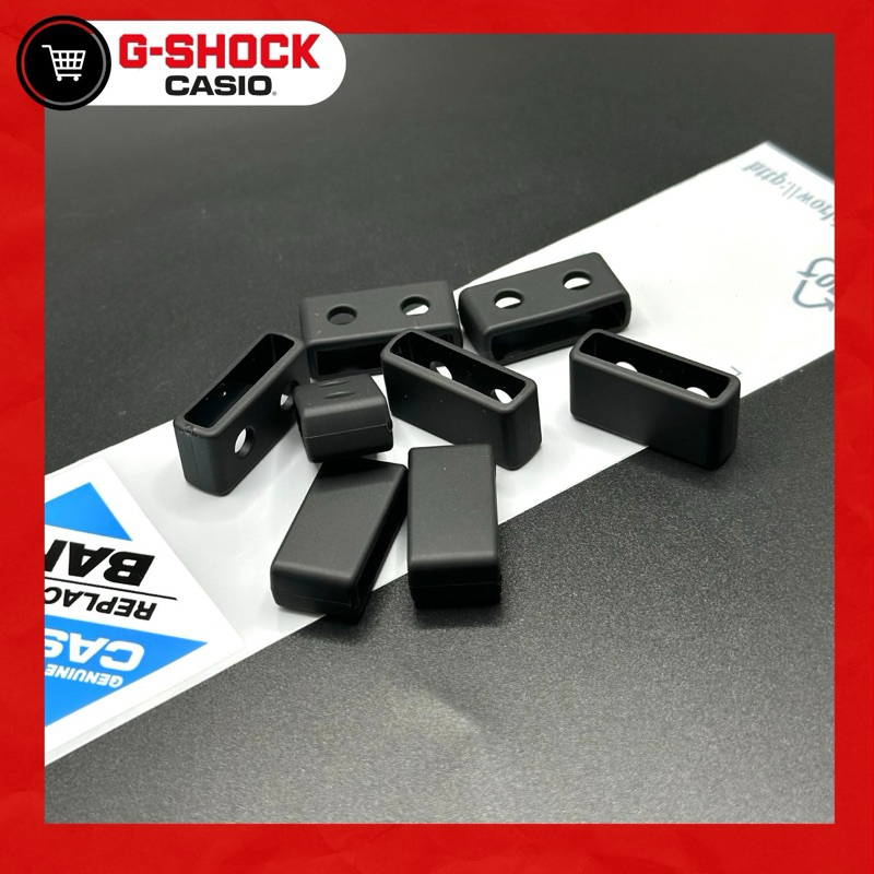 รัดสาย gshock แท้สีดำ มีหลายรุ่น⌚️🖤✨