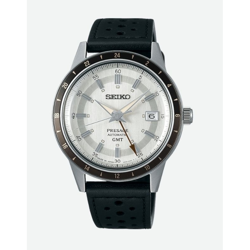 นาฬิกาข้อมือ SEIKO PRESAGE Style60's GMT รุ่น SSK011J1