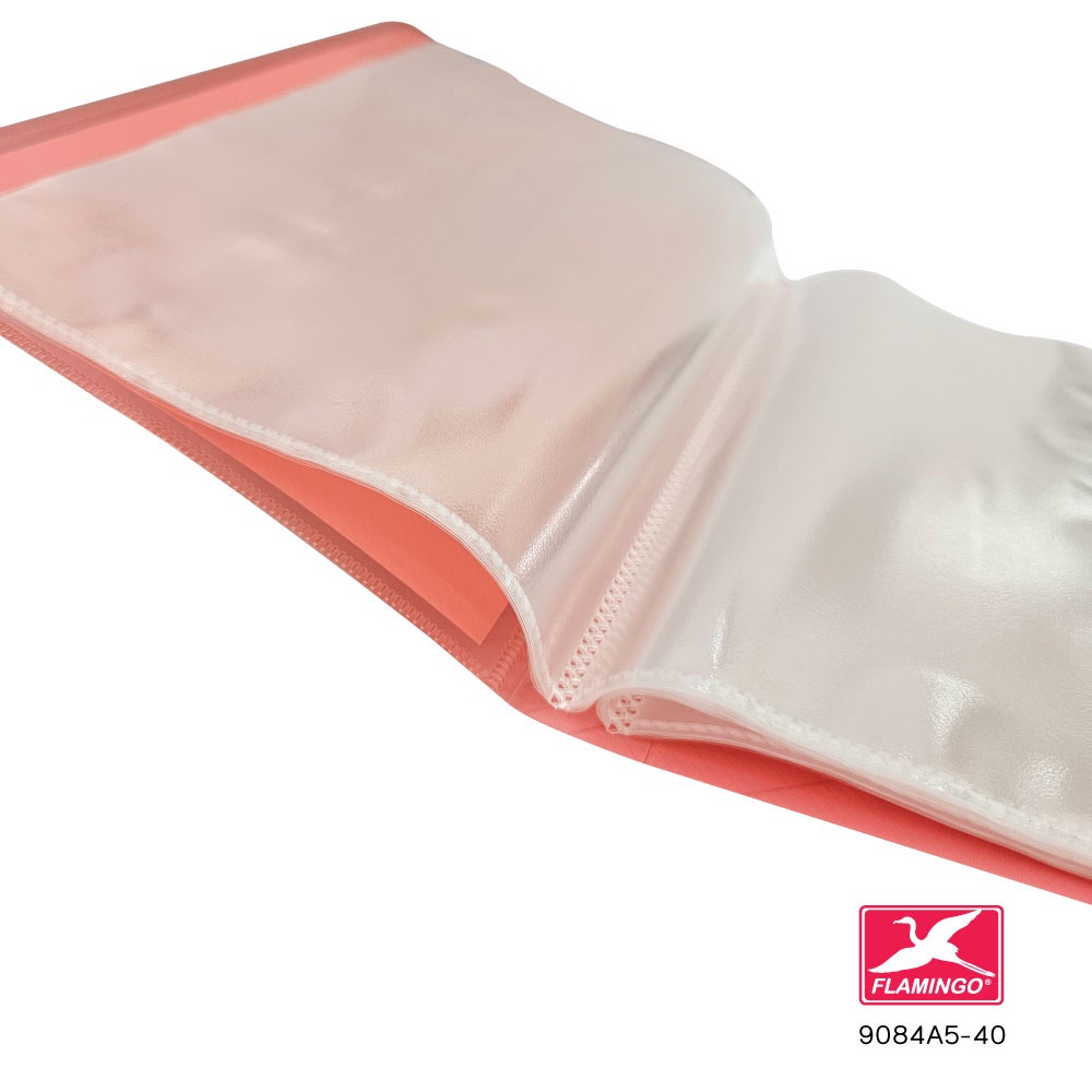 FLAMINGO ملف عرض A5 ‏40 جيباً — صورة 3