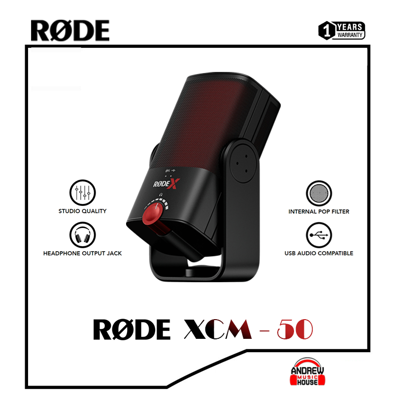 RODE X XCM-50 ไมโครโฟนแบบคอนเดนเซอร์