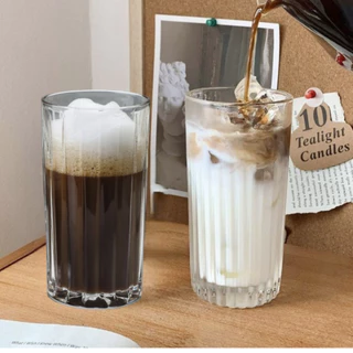ถ้วยชงกาแฟ แก้วน้ำ สไตล์เกาหลี สไตล์คาเฟ่ พร้อมส่ง ขนาด 400 ML