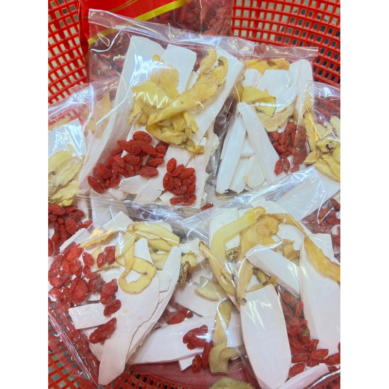 ชุดรวมตุ๋นยาจีน เก๋ากี้,เง็กเต็ก,ฮ่วยซัว ห่อละ29฿