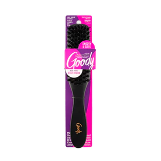 Goody 07354 หวีแปรงขนหมูป่าผสมไนลอน ขนาดกลาง สีน้ำตาล นำเข้าจากประเทศอเมริกา GOODY MAN BOAR STYLER