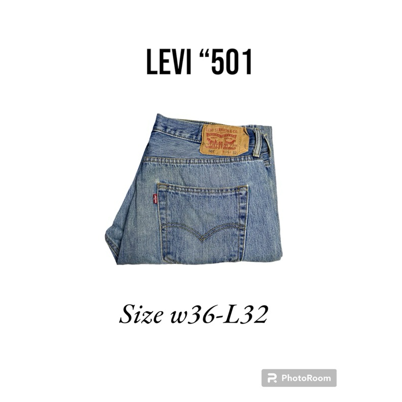 Levi “501กางเกงยีนส์