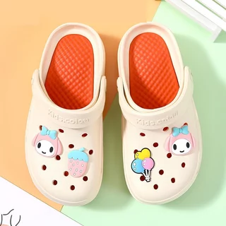 Swayy รองเท้าแตะหัวโตแฟชั่นผญ สีทูโทน มี 4 สี แถมตัวติดการ์ตูนสุดน่ารัก พื้นฟูนุ่มน้ำหนักบเบามากใส่สบายเสริมส้นเล็กน้อย