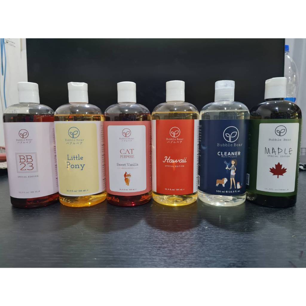 Bubble Bear Shampoo Organic 500มล.