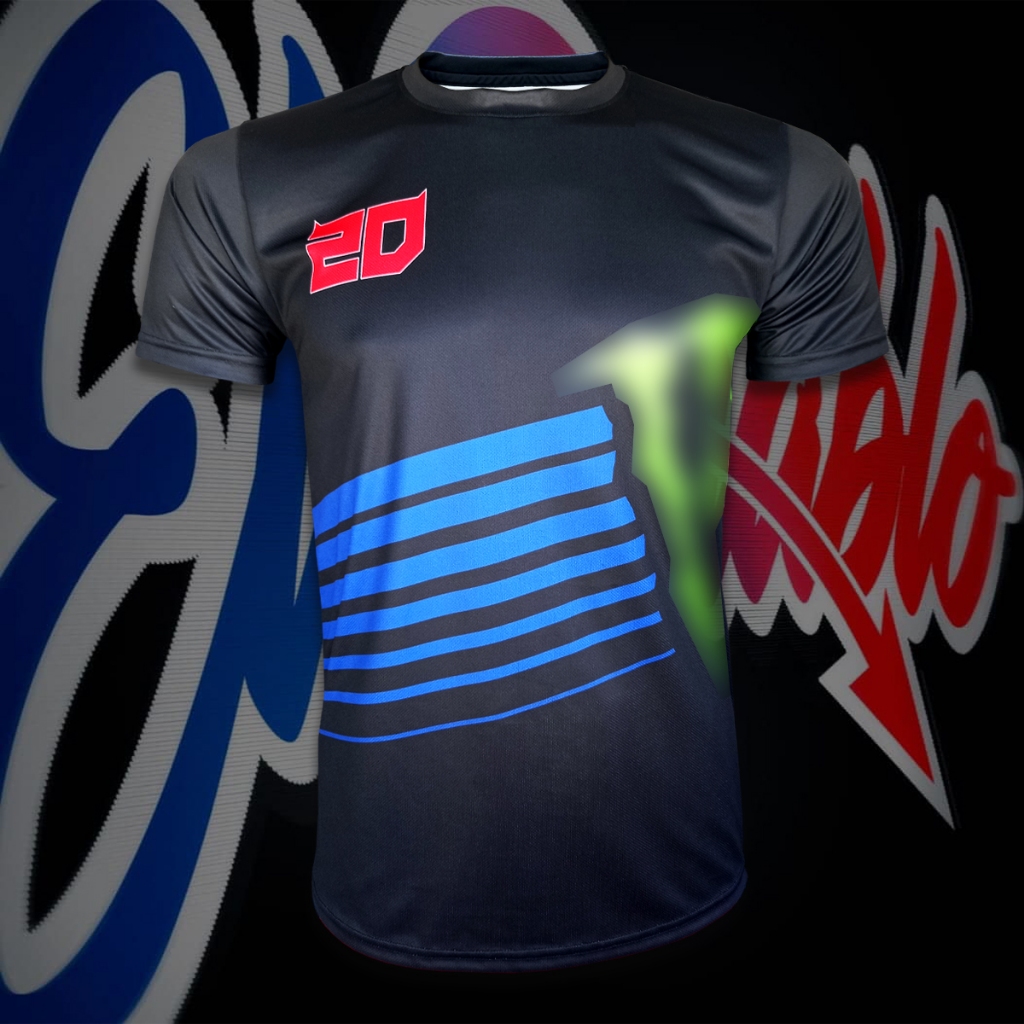 เสื้อยืดคอกลม โมโตจีพี สำหรับแฟนคลับ ฟาบริโอ กวาตาราโร่#20 รุ่น#MG0139 พิมพ์ทั้งตัว ไซส์ S-5XL