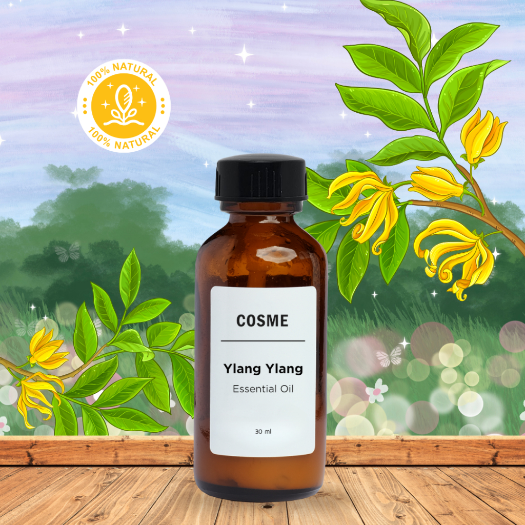 Ylang Ylang Essential Oil 100% น้ำมันหอมระเหย กลิ่น ดอกกระดังงา 30ml