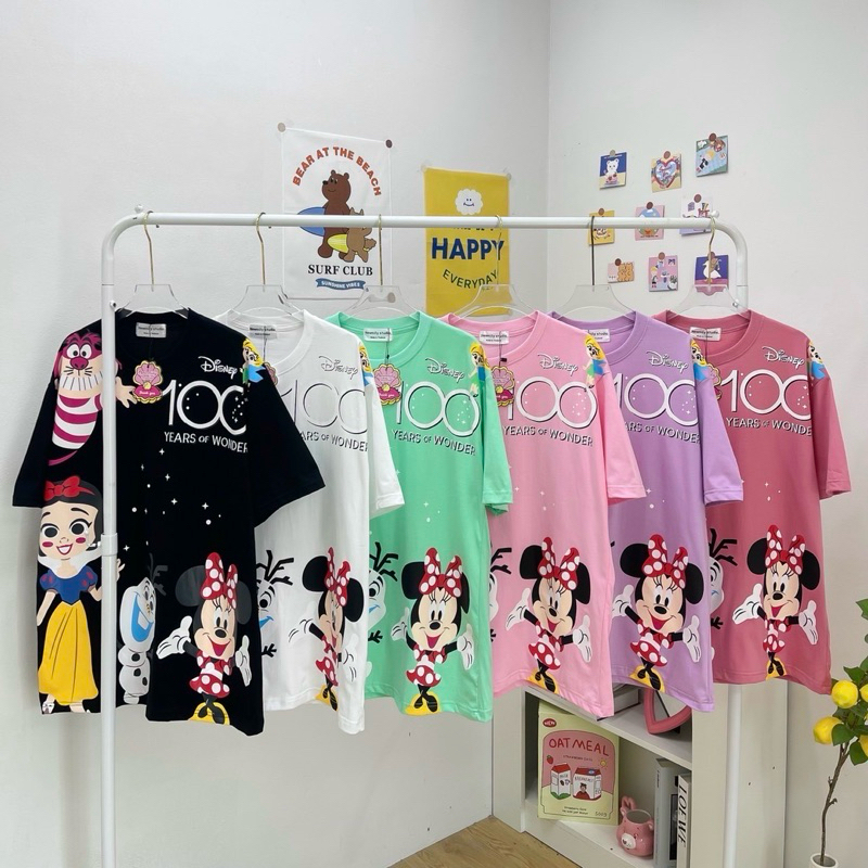 [Rainbow] เสื้อโอเวอร์ไซส์ Oversize งานป้าย Newmily studio