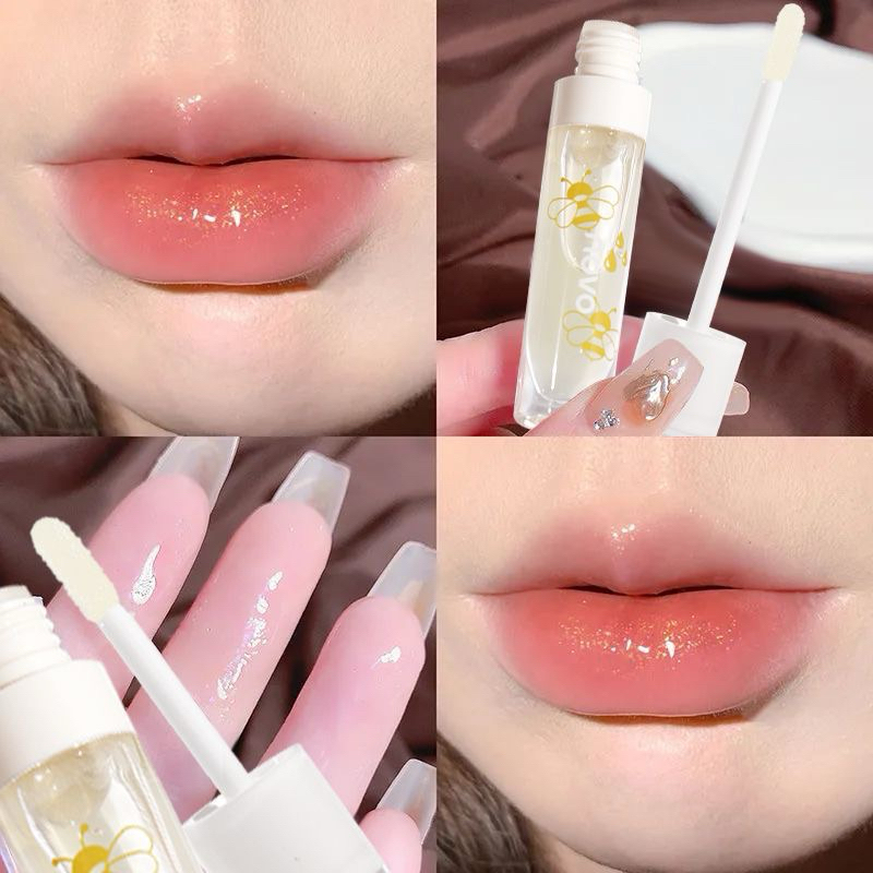 5957 (ใหม่/แท้) NOVO ลิปกลอสมันวาว เปลี่ยนสี เพิ่มความชุ่มชื้น ปากฉ่ำวาว Lip Gloss - รูปที่ 5