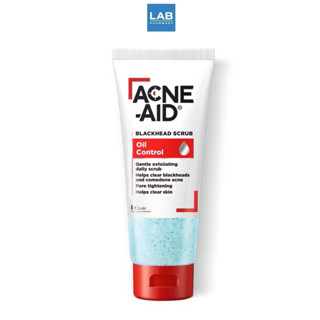 Acne-Aid Blackhead Scrub Oil Control 100 ml. - แอคเน่-เอด แบ…