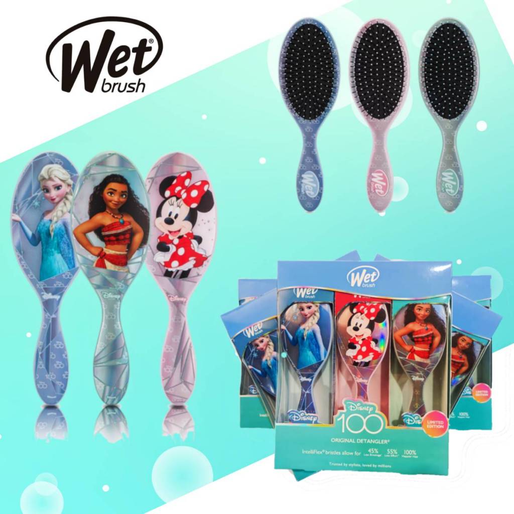 New นำเข้าจาก USA Wet Brush Assortment, 3 Pack in Disney
