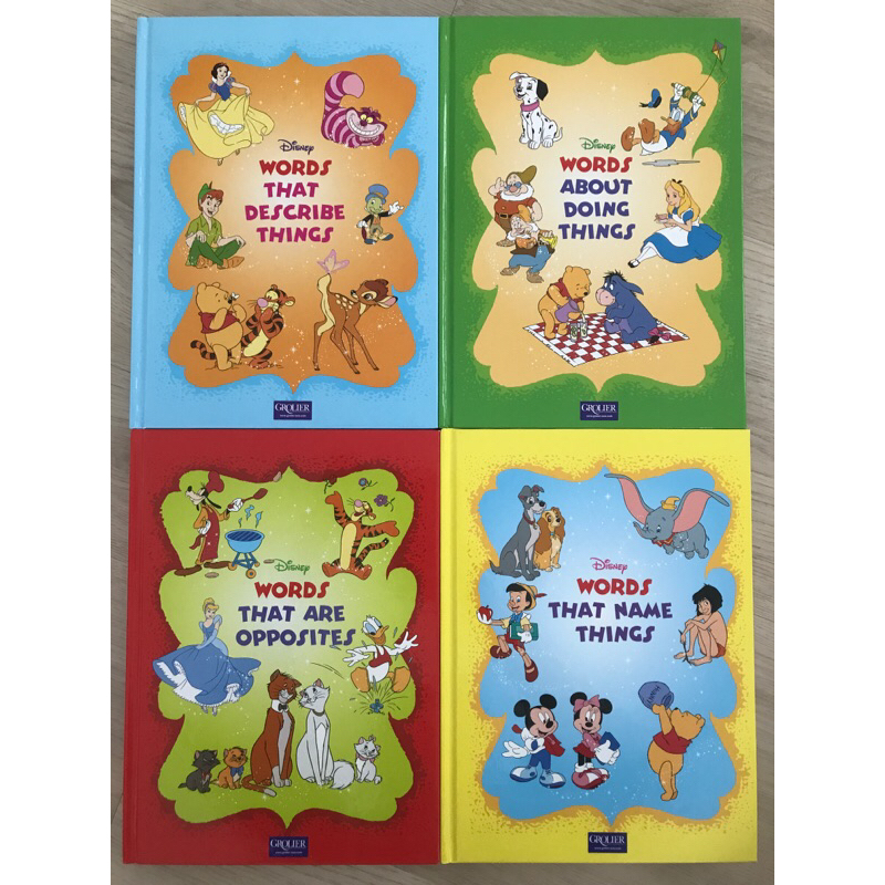 หนังสือภาษาอังกฤษ Disney Words 4 books/set