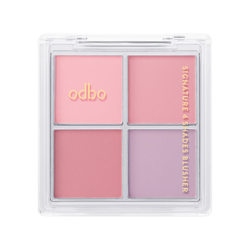 Odbo Signature 4 Shades Blusher โอดีบีโอ ซิกเนเจอร์ 4 เฉด บลัชเชอร์ OD1309