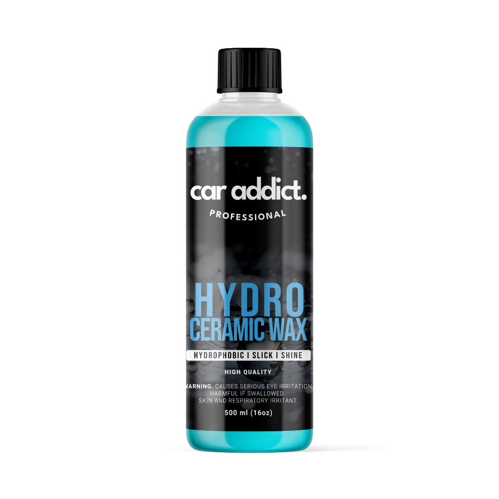 car addict. HYDRO CERAMIC WAX High Quality น้ำยาเคลือบสีรถ ไม่ต้องเช็ด ฉีดเคลือบตอนรถเปียกได้ทันที