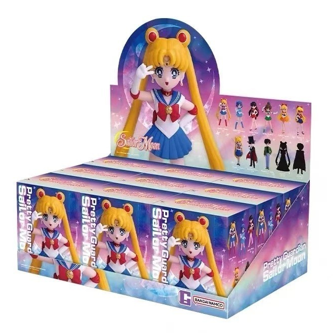(Live ลด 50%) ยกกล่อง POPMART Sailor Moon Pretty Guard Series ลุ้นซีเครต กล่องสุ่ม ของแท้