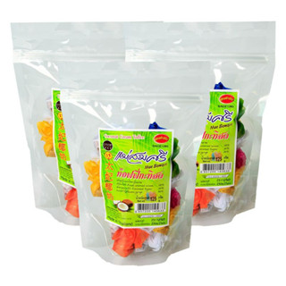 ทอฟฟี่กะทิสด (แพ็ค 3 ห่อ) บ้านขนมนันทวัน ลดพิเศษ