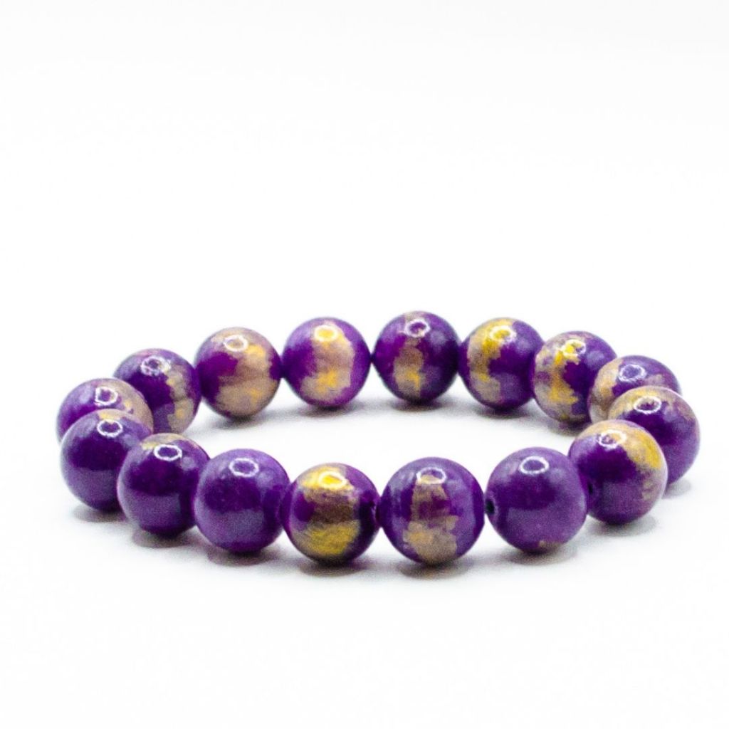 กำไลหินลาพิส ลาซูลี ม่วง (Purple Lapis lazuli)