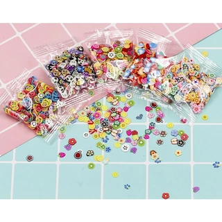 B002 ฟีโม่น้ำตาล 1 ถุง ขนาด 10 กรัม อุปกรณ์ตกแต่ง งาน DIY แต่งเคสโทรศัพท์ แต่งกิ๊บ งานฝีมืออื่นๆ
