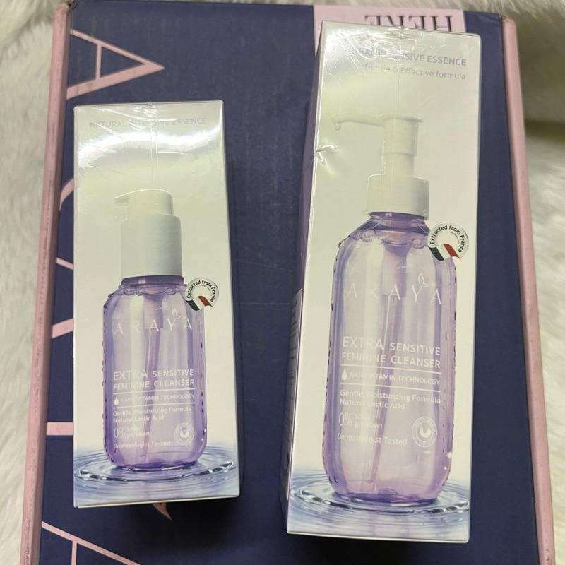 อารยาสบู่เหลวอนามัย เพื่อจุดซ่อนเร้น ของแท้ Araya feminine lady care ของแท้ ยกกล่อง