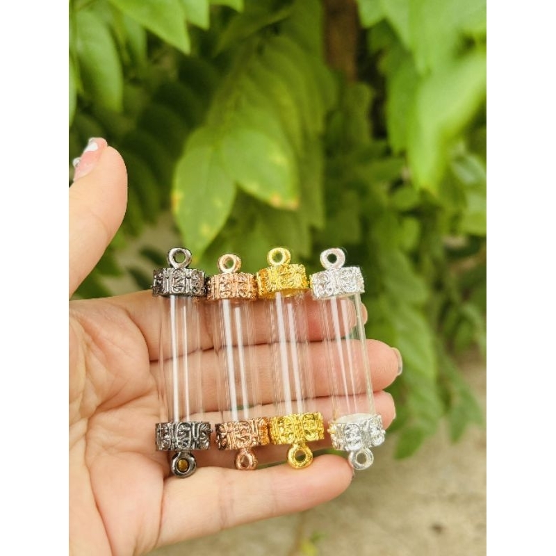 ฝาตะกรุดลายโลมามีขนาด8มิล-14มิล4สี