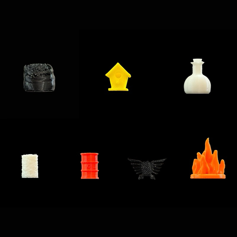 Token หมากเดินเกม หมากสำหรับบอร์ดเกม ตัวเดินเกมกระดาน