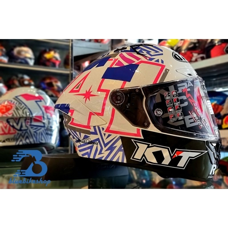 หมวกกันน็อค KYT NZ RACE - Espragaro 2022 Replica with RAW