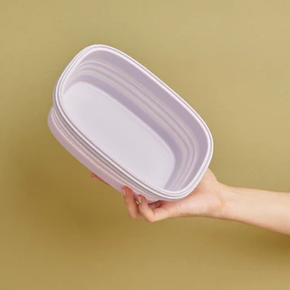hako kubkang collapsible bowl กล่องข้าวพับได้ช่องเดียว