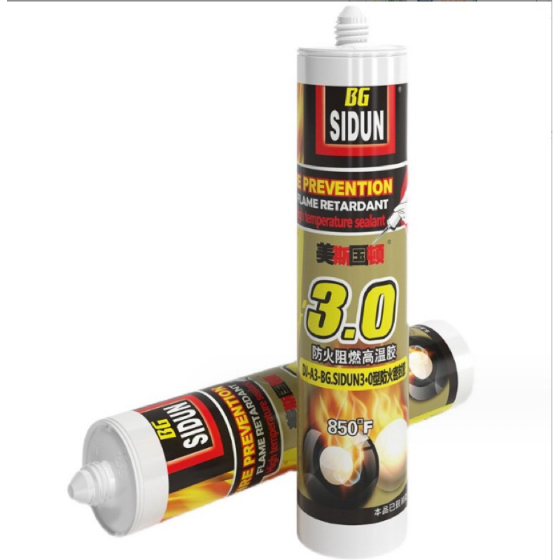 BG SIDUN3.0 ซิลิโคนทนความร้อนสูง 450c สำหรับงาน ปั๊ม วาวล์ ท่อร่วมไอดี และอื่นๆ 310ml