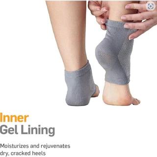 **พร้อมส่งในไทย***ถุงเท้าบำรุงแก้ส้นเท้าแตก Moisturizing heel sock 1 กล่องบรรจุ 1 คู่