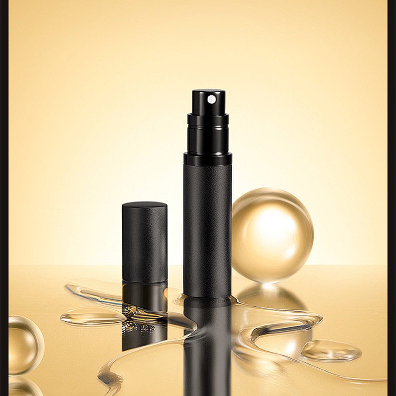 ขวดสเปรย์แบ่งน้ำหอม5ML สีทองแชมเปญ ขวดอลูมิเนียมเรียบหรู พกพาสะดวก-0221