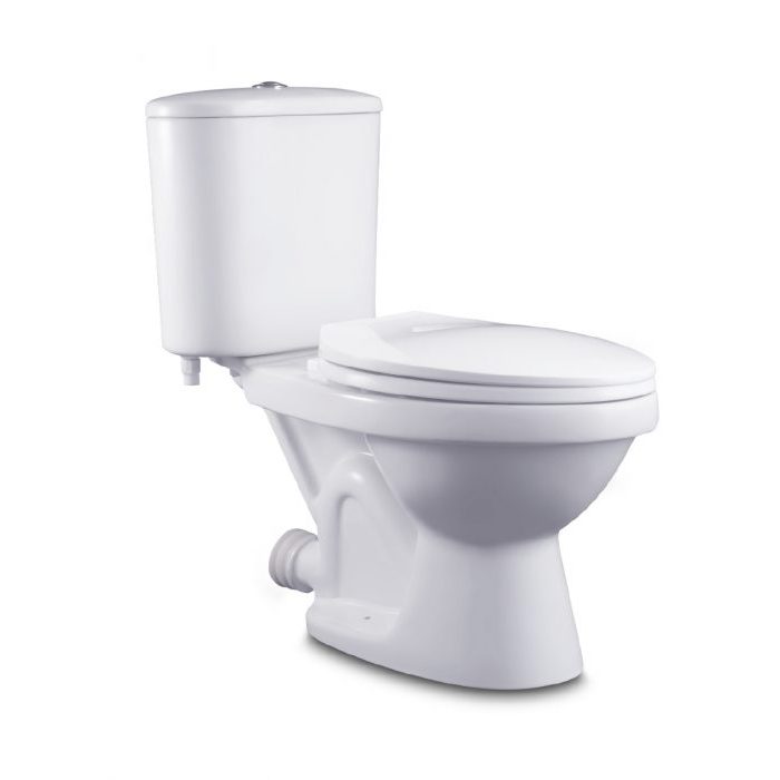 NASCO สุขภัณฑ์แบบท่อออกกำแพง ออกผนัง NC-7646P รุ่นมิลาโน่ พี