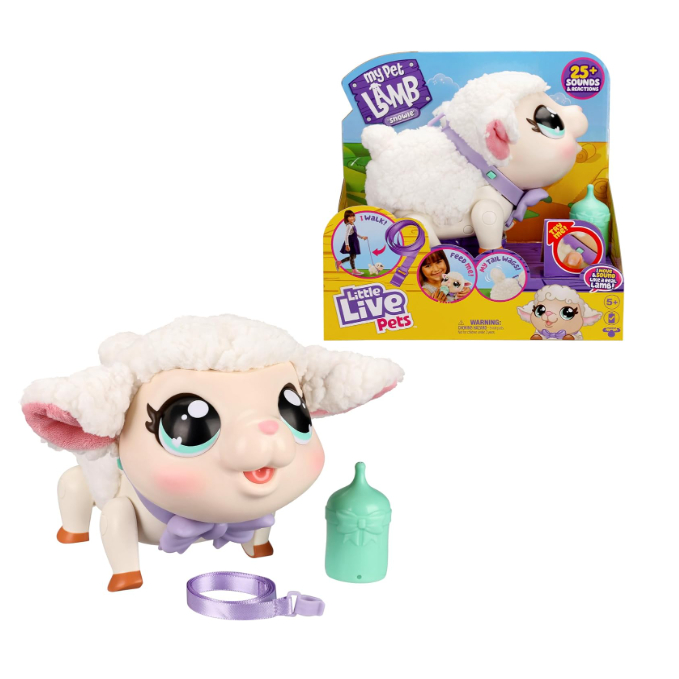 Little Live Pets: My Pet Lamb ของเล่นลูกแกะแบบโต้ตอบได้ ขมนุ่ม เดิน เต้นรำได้