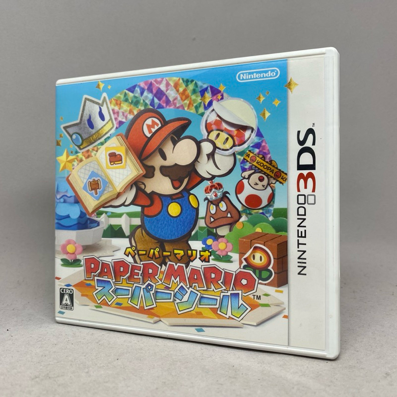 Paper Mario Super | Nintendo 3DS | Original Japan | ใช้งานปกติ